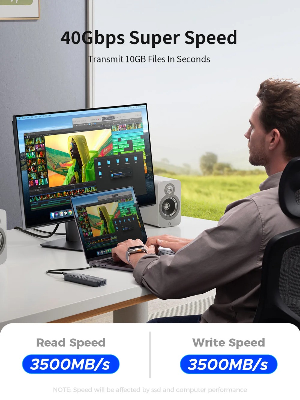ORICO USB4 40Gbps M.2 NVMe SSD - Usb4 40Gbps External Ssd 8Tb recensione e prezzo