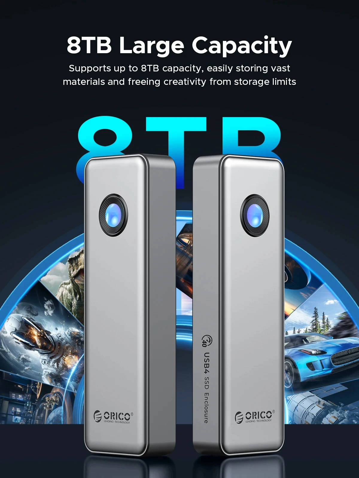 ORICO USB4 40Gbps M.2 NVMe SSD - Usb4 40Gbps External Ssd 8Tb recensione e prezzo