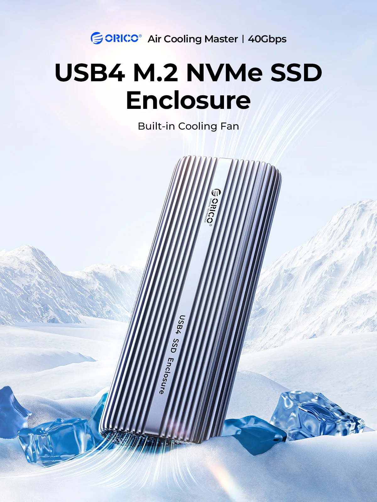 ORICO Box Esterno per SSD M.2  - Usb4 40Gbps External Ssd 8Tb recensione e prezzo